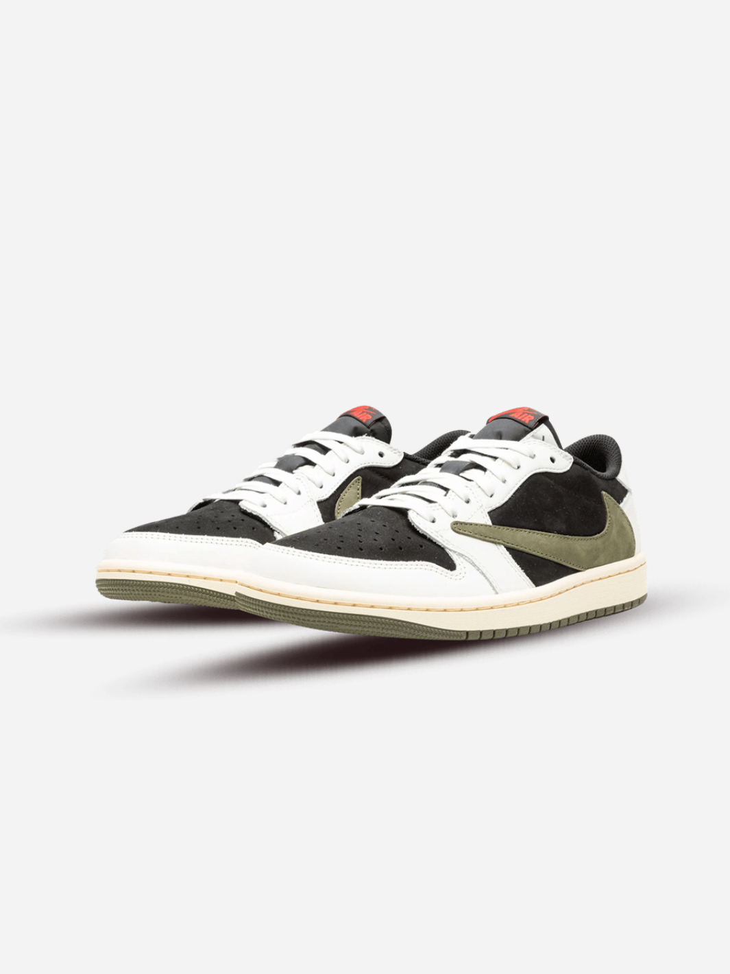 JORDAN 1 LOW TRAVIS SCOTT OLIVE