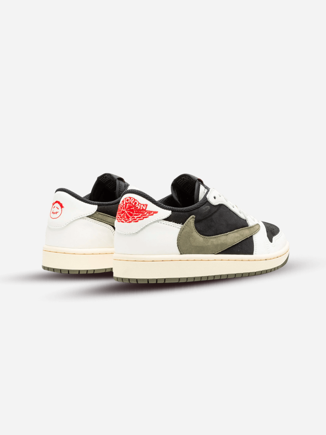 JORDAN 1 LOW TRAVIS SCOTT OLIVE