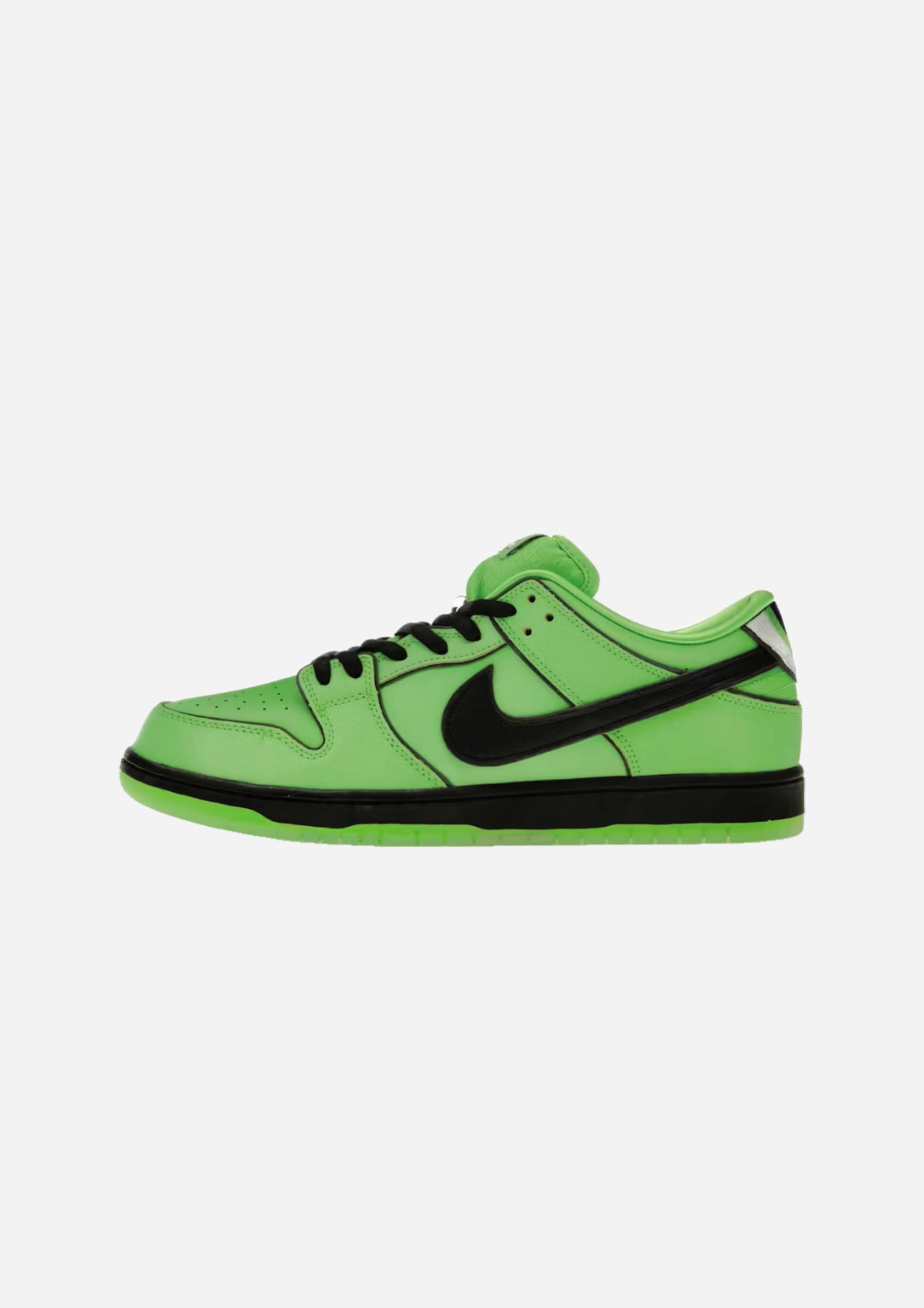 NIKE SB DUNK LOW POWERPUFF GIRLS BUTTERCUP